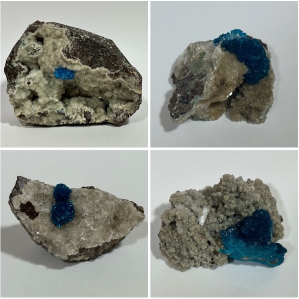 Cavansite bundle of 4